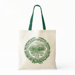 Vintage City of Boston Seal, green bags