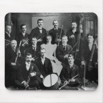 Vintage City Orchestra Mouse Pad