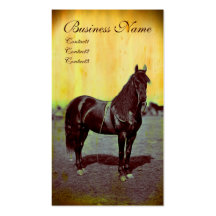 Vintage Civil War Union Horse Business Cards