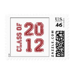 Vintage Class of 2012 Graduation Postage Stamp stamps