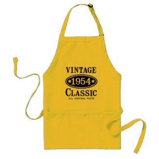 Vintage Classic 1954 Gifts Aprons