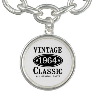 Vintage Classic 1964 Jewelry Charm Bracelet