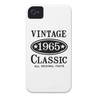 Vintage Classic 1965 Case-Mate iPhone 4 Cases