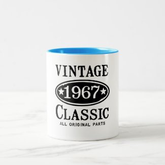 Vintage Classic 1967 Mugs