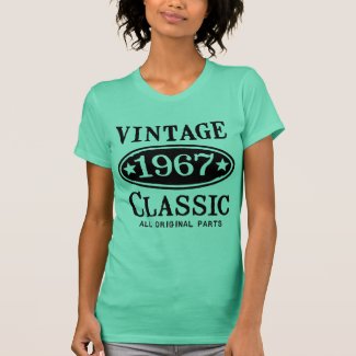 Vintage Classic 1967 Tee Shirts