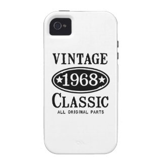 Vintage Classic 1968 iPhone 4 Covers