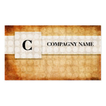 Vintage classic business cards