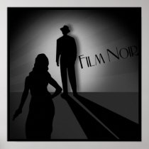 vintage classic film noir print