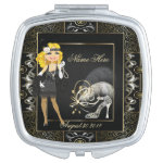 Vintage Classic Gatsby Style Compact Mirrors