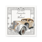 Vintage Classic Gatsby Style Paper Napkin