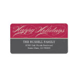Vintage Classic Holiday Address Labels labels