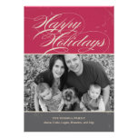 Vintage Classic Holiday Photo Cards