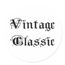Vintage Classic stickers