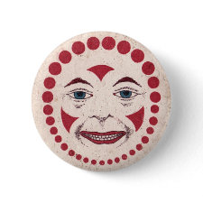 Vintage Clown Button