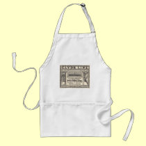 Vintage Clyde Line Florida Steamship Ad aprons