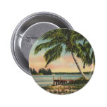 Vintage coconut palms pins