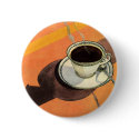 Vintage Coffee buttons by YesterdayCafe Vintage Coffee buttons