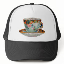 Vintage Coffee Cup Mesh Hat