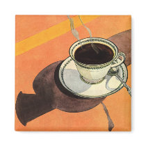 Vintage Coffee magnets