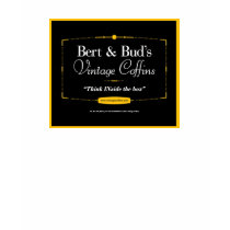 Vintage Coffins Mens Long-Sleeved T-Shirt