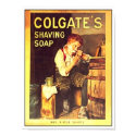 Vintage Colgate Shaving Soap Boy Shaving posters by vintagegiftmall Vintage Colgate Shaving Soap Boy Shaving posters