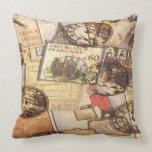 Vintage Collage Printed both sides Christmas Gift Pillows