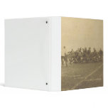 Vintage College Football Game from 1902 Vinyl Binder