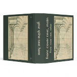 Vintage Columns Perspective by Henricus Hondius binders