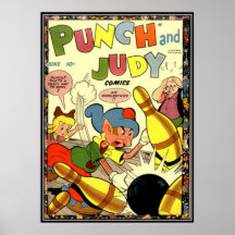 Vintage comic strips - posters