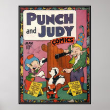 Vintage comic strips - posters