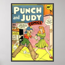 Vintage comic strips - posters