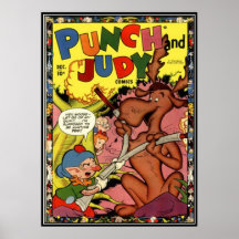 Vintage comic strips - print