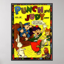 Vintage comic strips - print