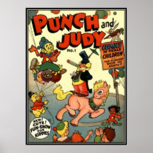 Vintage comic strips - print