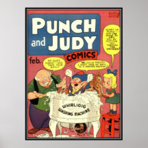 Vintage comic strips - print