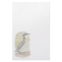 Vintage Common Loon Stationery