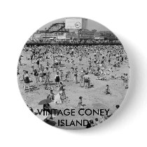 VINTAGE CONEY ISLAND-BUTTON