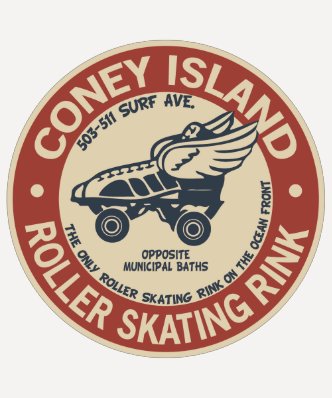 Vintage Coney Island Roller Rink Shirts