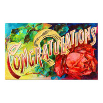 Vintage Congratulations posters by vintagetreasurechest Vintage Congratulations posters
