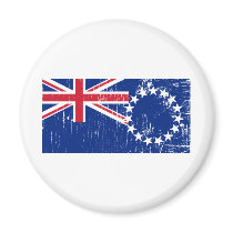 Vintage Cook Islands magnets by worldtees Vintage Cook Islands magnets