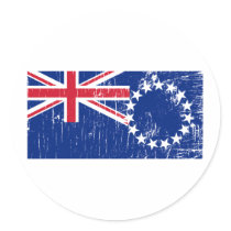 Vintage Cook Islands stickers by worldtees Vintage Cook Islands stickers