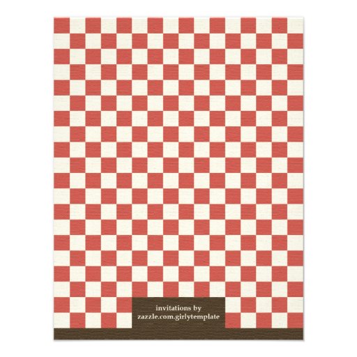 Vintage Cookout Style Invitation