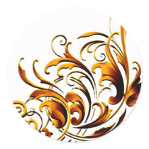 Vintage Copper stickers by scrollworkcrazy Vintage Copper stickers