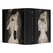 Vintage Corset Art Customizable Binder