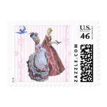 Vintage Costume Design Postage 4 Small postage