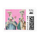 Vintage Costume Postage Stamps - Customized by pauletteparis Vintage Costume Postage Stamps - Customized