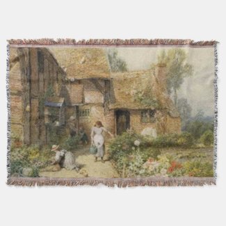 Vintage Country Cottage ~ Chores Afghan