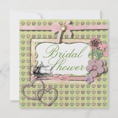 Country Vintage Wedding on Vintage Country Tea Party Bridal Shower Invitation From Zazzle Com
