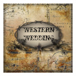 Vintage Country Wedding Invite