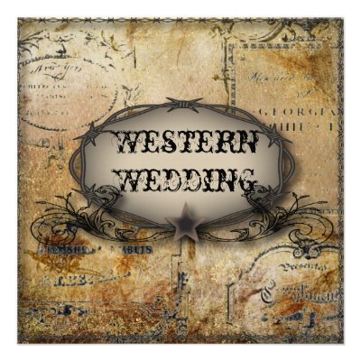 Vintage Country Wedding Invite